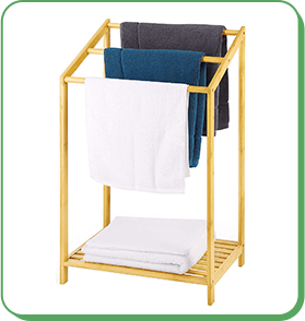 Bamboo Towel Rack