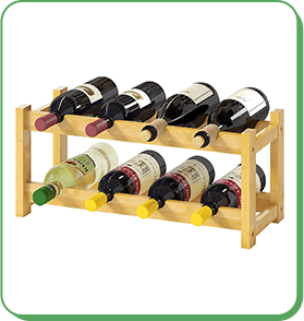 Bamboo Wine Rack